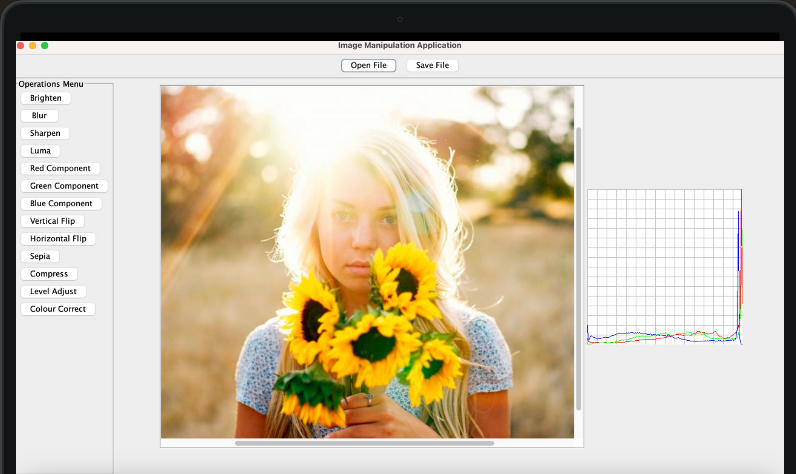 Graphical Image Manipulation and Enhancement using JAVA